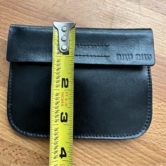 Miu Miu Card Holder Wallet with Belt Loop - Picture 5 of 5